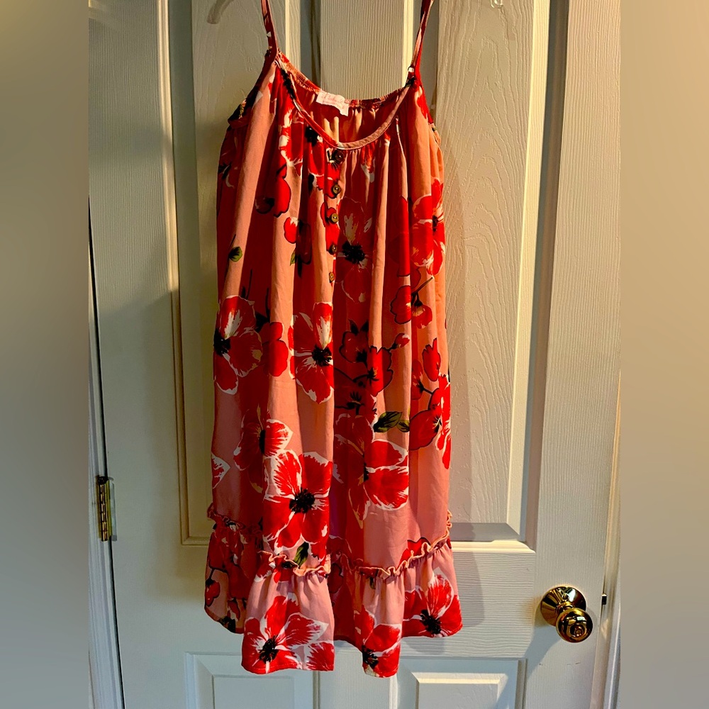 Pink Lily Romper